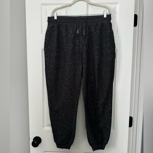 tentree Dark Gray Marled Men’s Altas Fleece Sweatpants